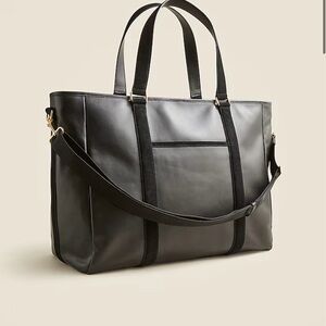 J. Crew Berkeley weekender leather tote